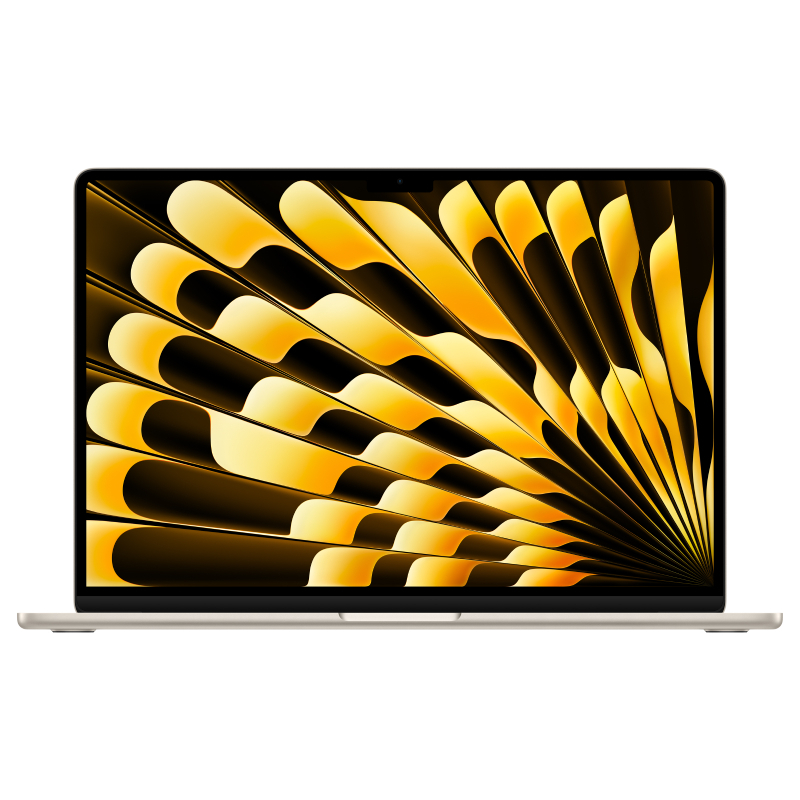 Apple MacBook Air 15-Inch M3 Chip with 8-Core CPU and 10-Core GPU 8GB 256GB SSD Starlight