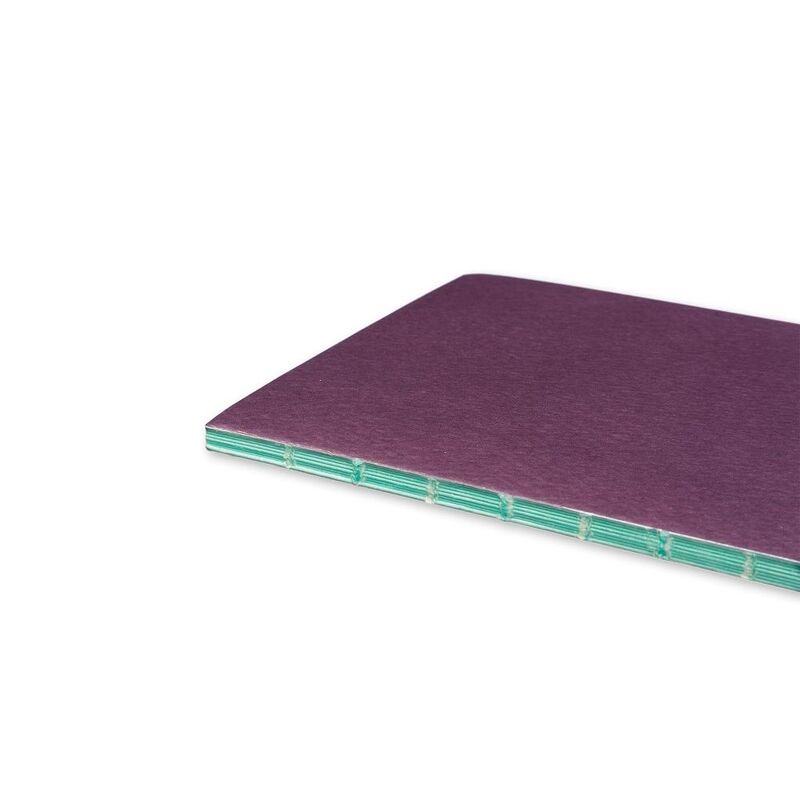 Moleskine Chapters Journal Slim Medium Dotted Plum Purple
