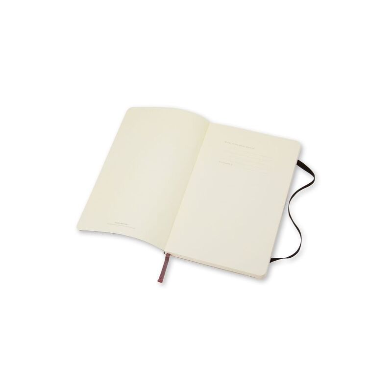 Moleskine Notebook Large RuLED Black Soft