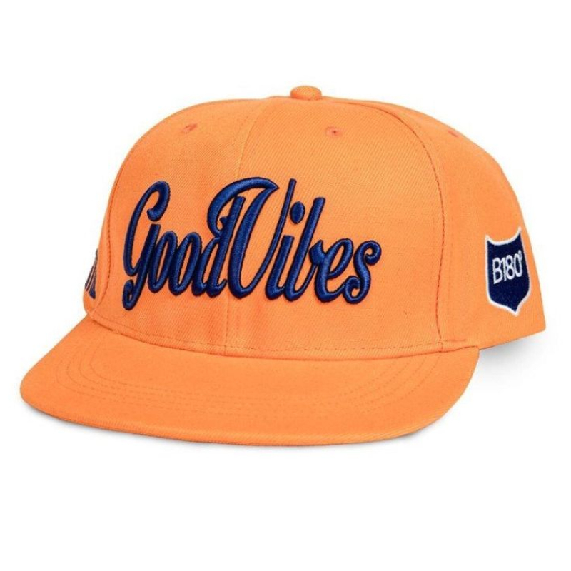 قبعة بيسبول مطبوع عليها Goodvibes