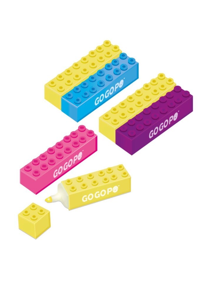 GOGOPO Building Blocks Highlighter (2 Pack)
