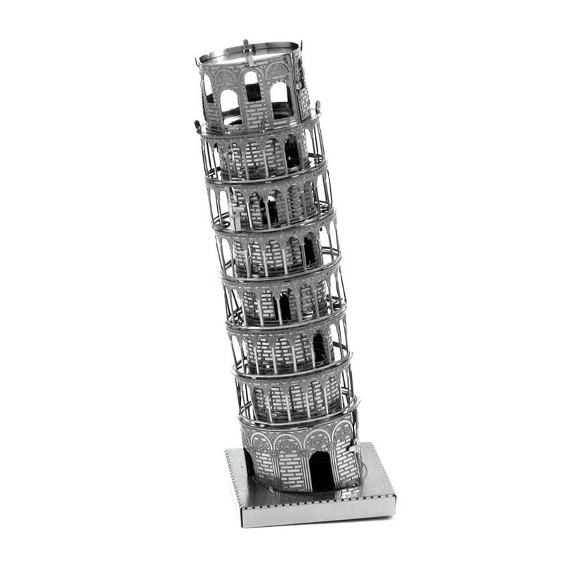 نموذج معدني ثلاثي الأبعاد لبرج بيزا المائل