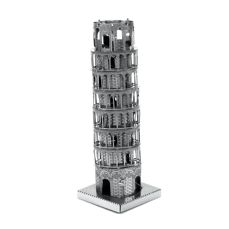 Promotional 3D Metal Model Torre Di Pisa Metal Standard Puzzle