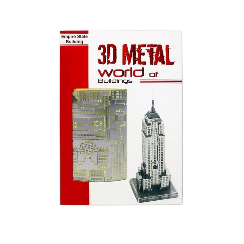Promotional 3D Metal World Empire State Building Puzzle