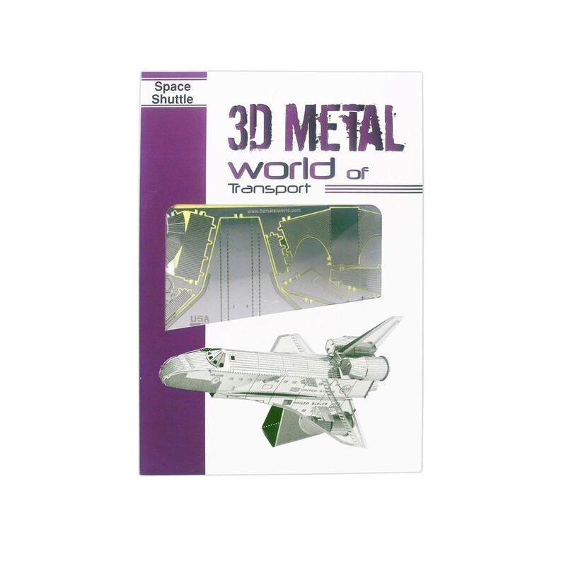 Promotional 3D Metal World Space Shuffle Puzzle
