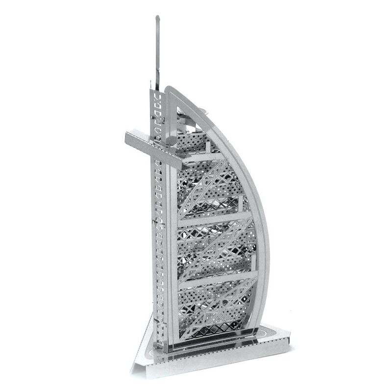 نموذج معدني ترويجي ثلاثي الأبعاد لبرج العرب (بازل)