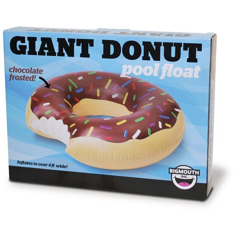 Giant Donuts Chocklate Pool Float Bmpfcd