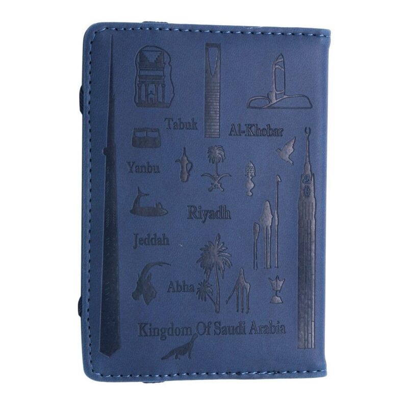 معالم المملكة العربية السعودية غلاف جواز السفر T1Db
