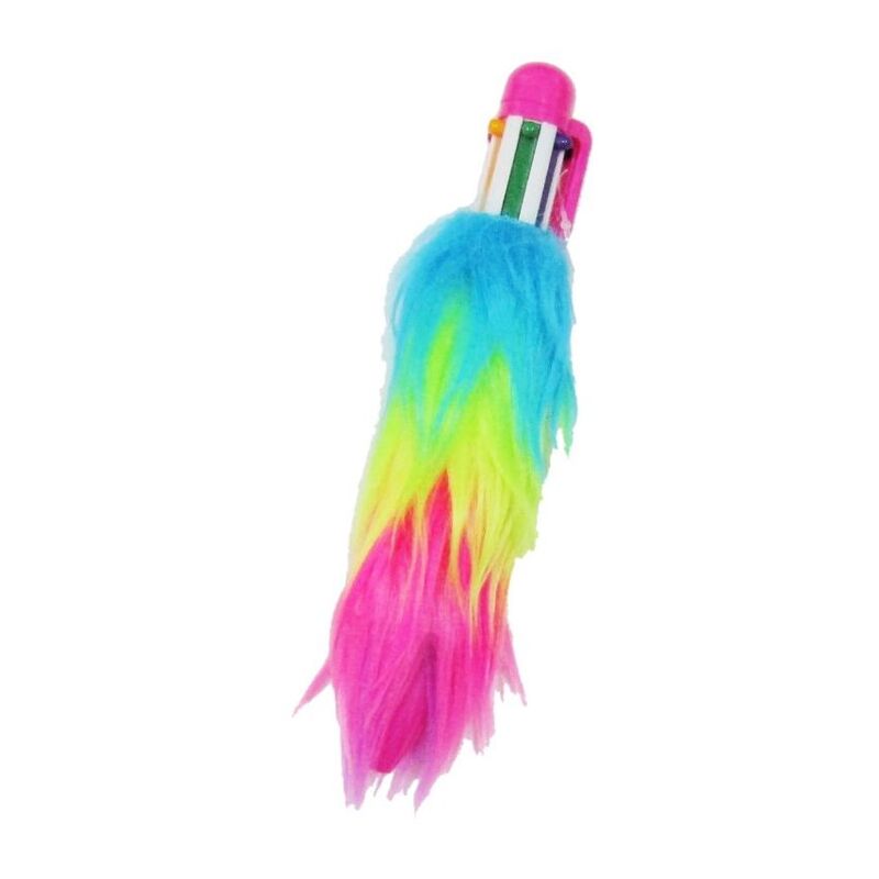 GOGOPO 6 in 1 Fluffy Neon Pen
