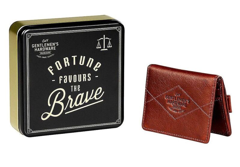 Double Card Holder Wallet Leather
