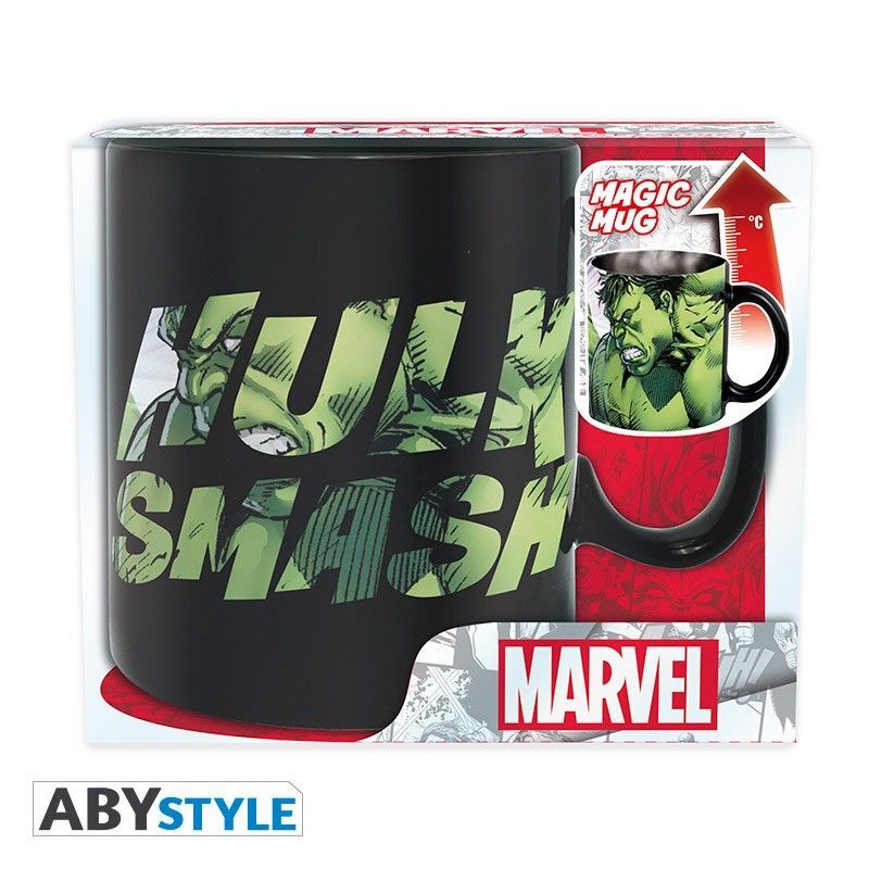 Marvel Mug Heat Change 460 ml Hulk Smash