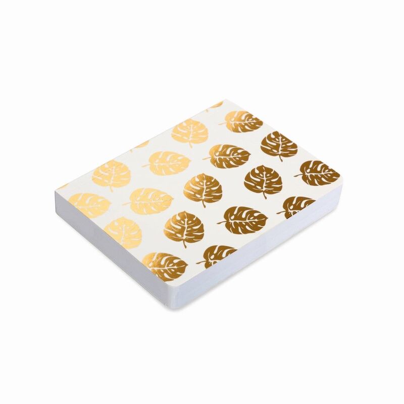 Tropical Leaf A6 Extra Thick Notebook Palm Leaf Foil