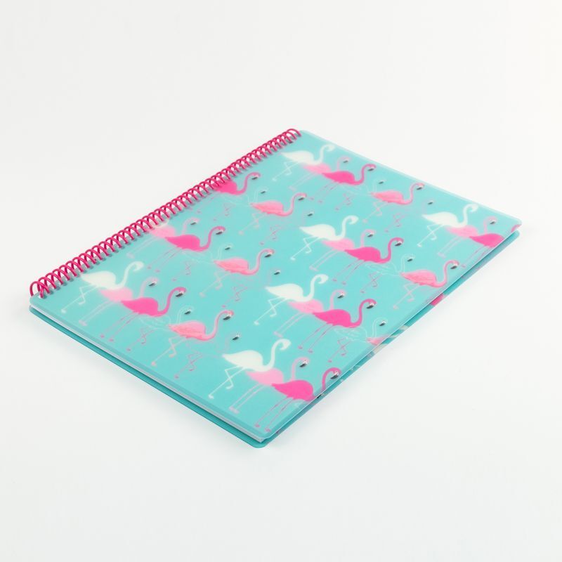 Go Stationery Flamingo A4 Polyprop Notebook