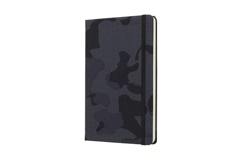 Moleskine 8058341717332 Notebook Nomad Blend 18 Large RuLED Camouflage Black