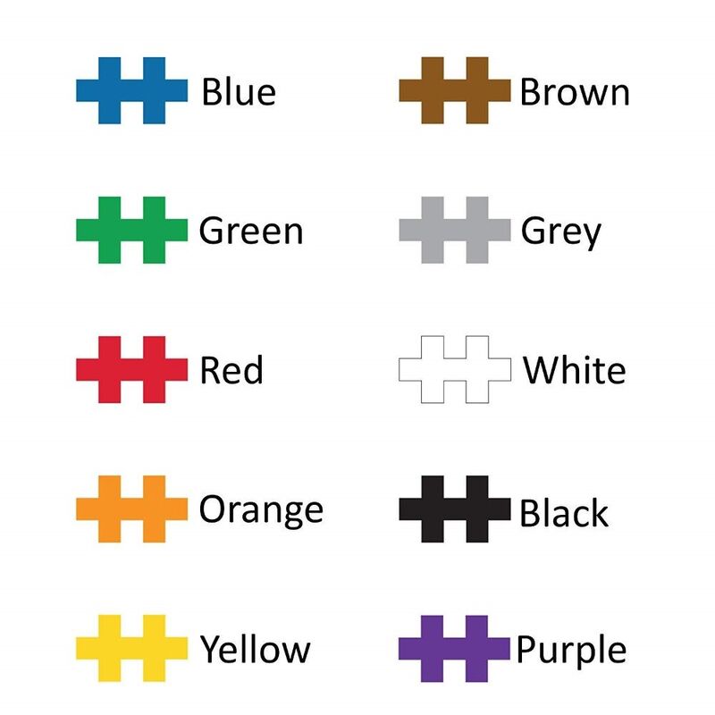 مجموعة البناء المصغرة بألوان أساسية متنوعة في حاوية أسطوانية من بلاس-بلاس [100 قطعة]