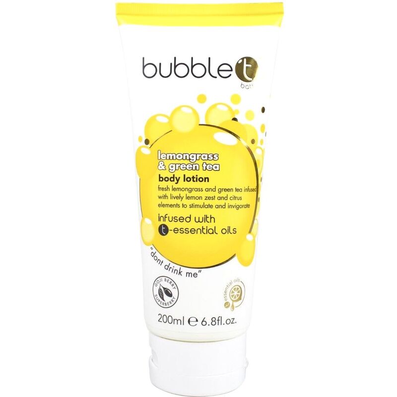 Bubble T Body Lotion Lemongrass & Green Tea