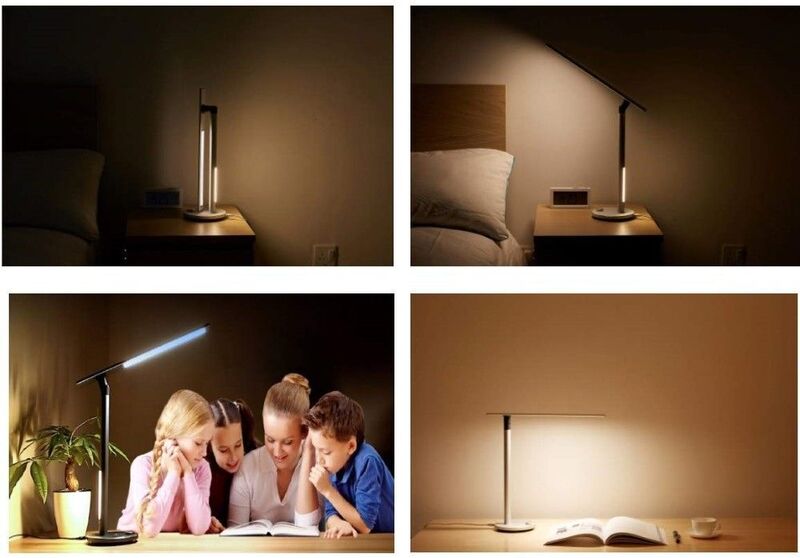 Esky Dual Light LED Lamp Black