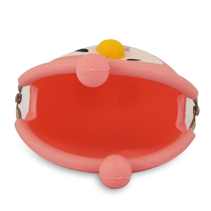 Pink Penguin Silicone Purse