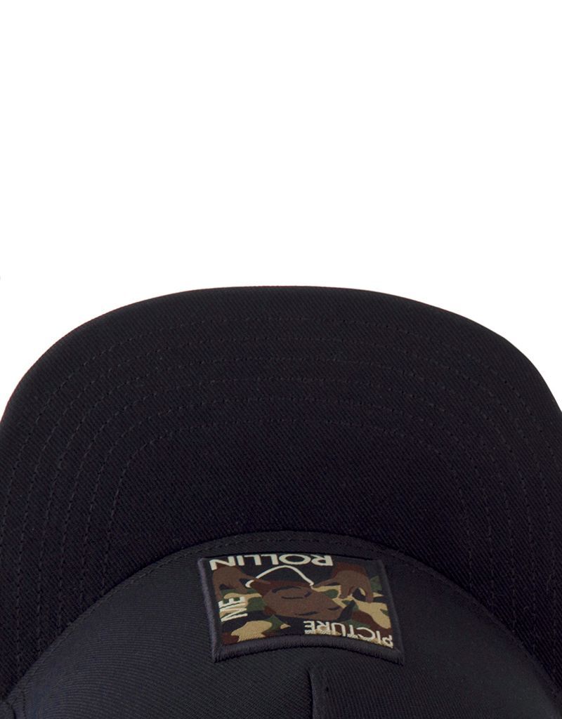 قبعة رجالية من كايلر أند سنز ويل مي رولينج باللون الأسود/وودلاند