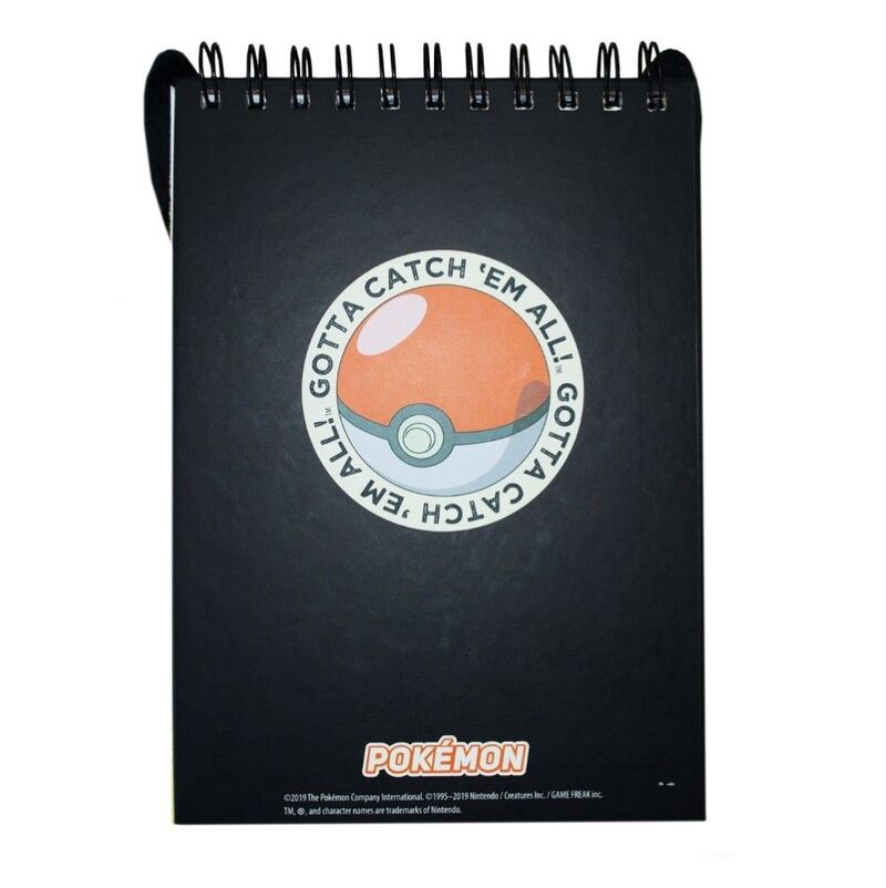 دفتر ملاحظات مبتكر من ستريت وير مطبوع عليه شخصيات بوكيمون