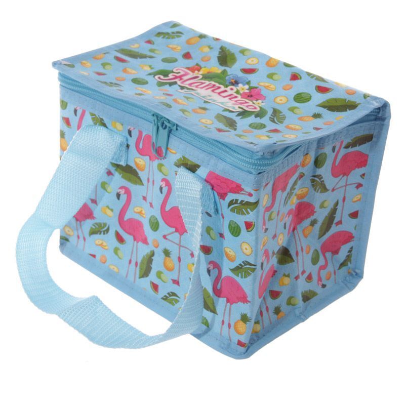 Fun Flamingo Design Lunch Box Cool Bag