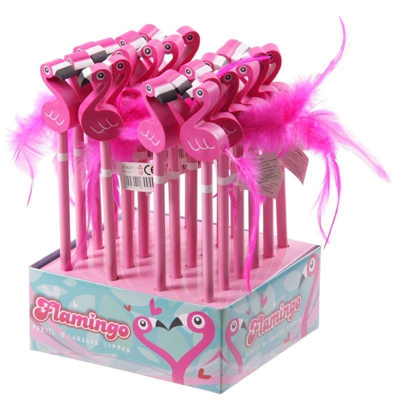 Novelty Pink Flamingo Pencil