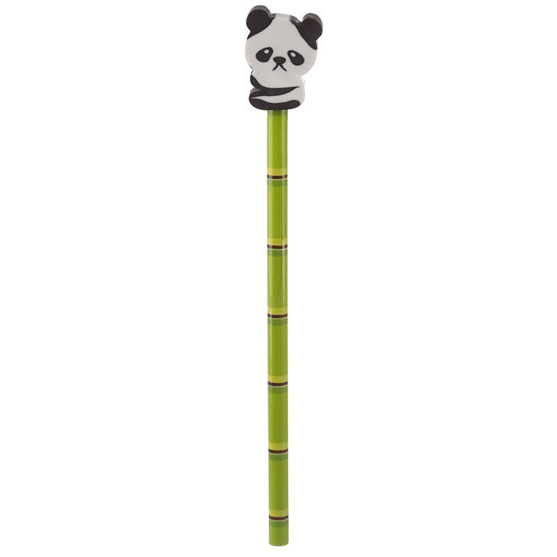 Novelty Kids Panda Design Pencil and Eraser