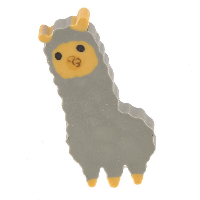 Fun Cute Alpaca Eraser Set of 3