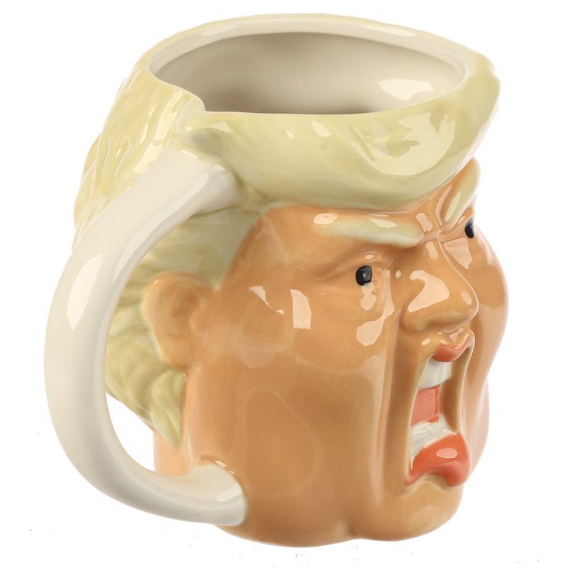 Ceramic Novelty President Shaped Mug