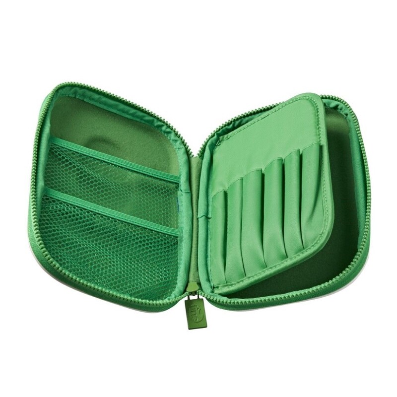 TINC Hugga Single Decker Pencil Case Green