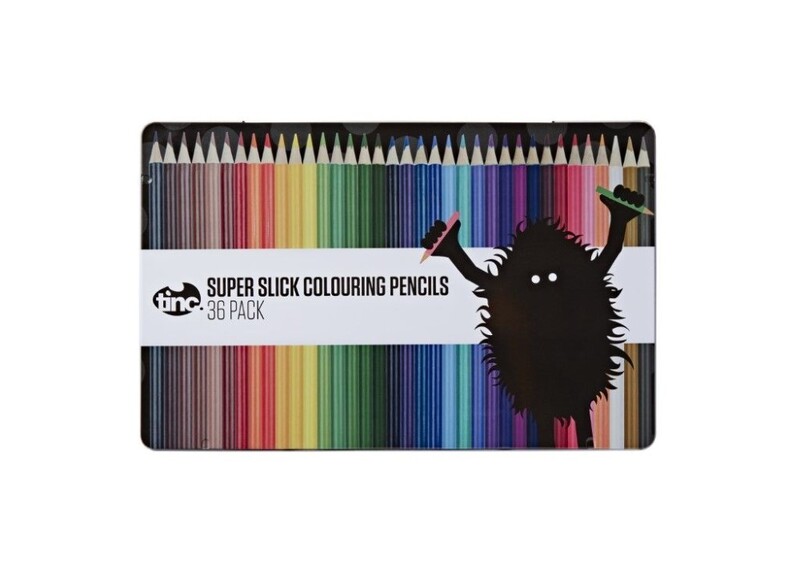 TINC Super Slick Colouring Pencils 36Pcs