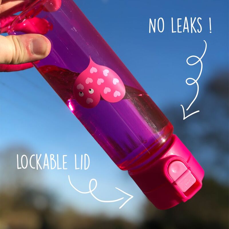 TINC Mallo Flip and Clip Water Bottle Pink