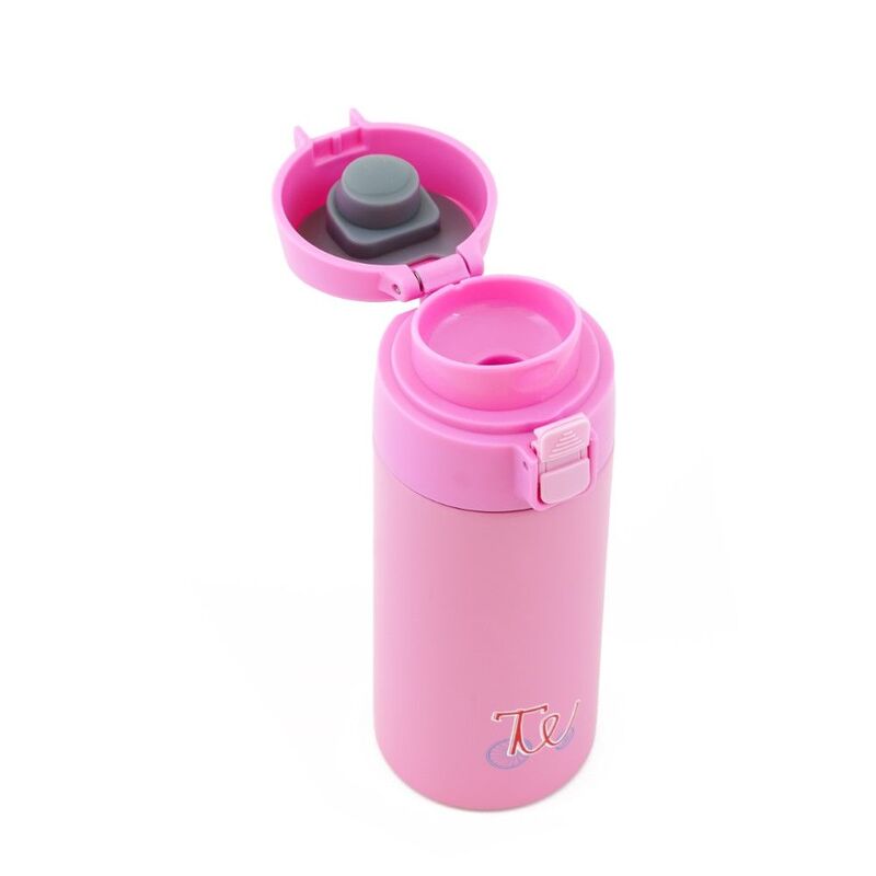 Tinywheel Water Bottle Pink Stainless Steal