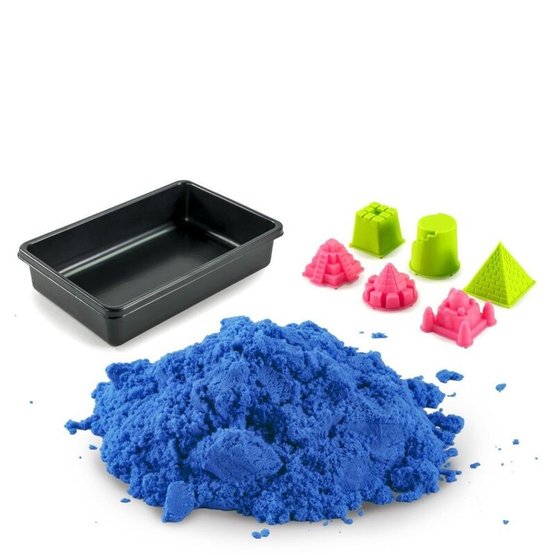 مجموعة ألعاب الرمل باللون الأزرق 2Lb