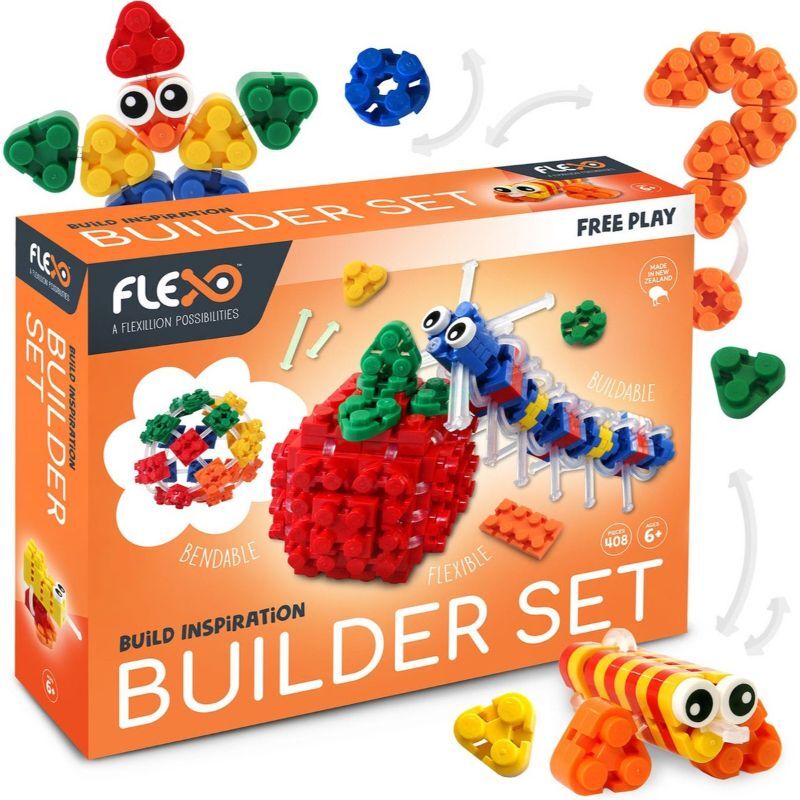 Flexo Free Play Builder Set Bright