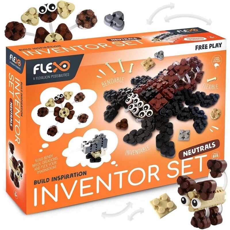Flexo Free Play Inventor Set Netrals
