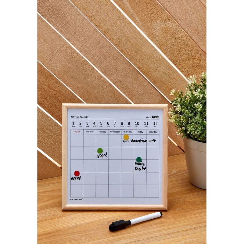 Kikkerland Mini White Board Calendar