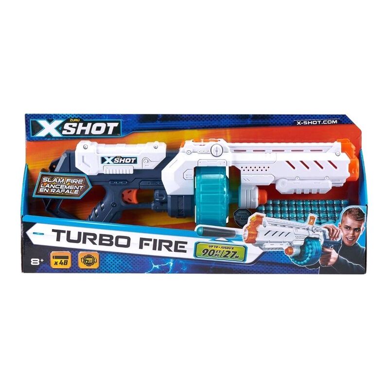 X Shot Excel Turbo Fire 48Darts