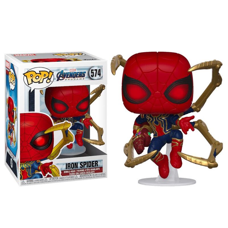 Funko Pop Marvel Endgame Iron Spider with Nanogauntlet