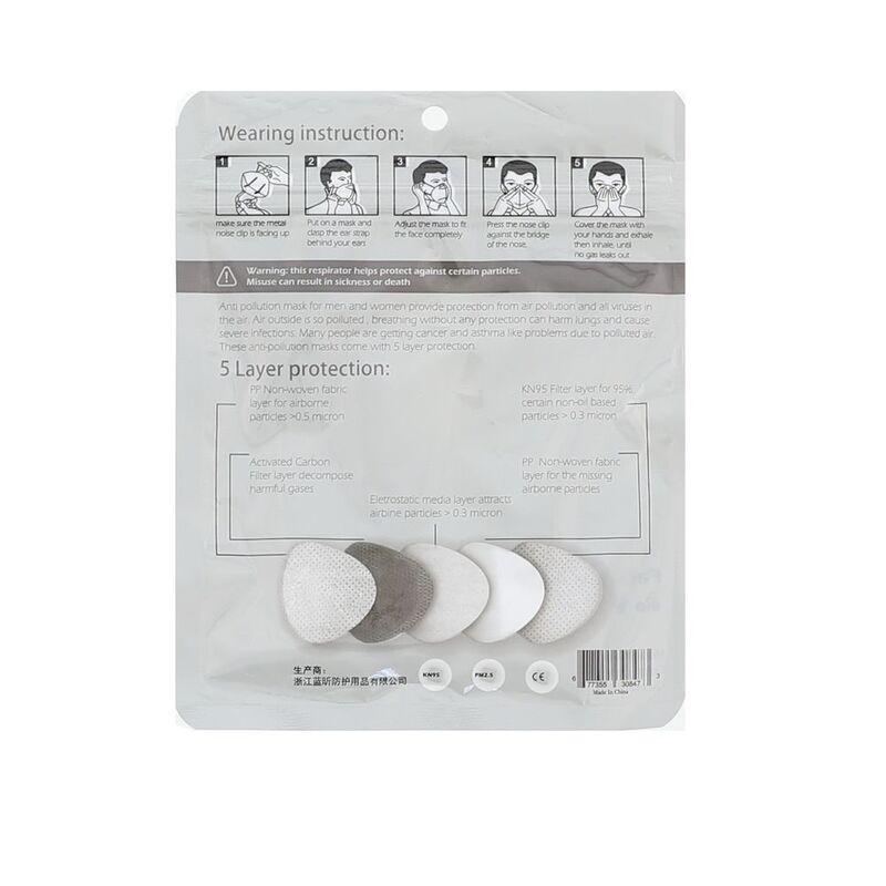 Respirator Mask Grey (Small)