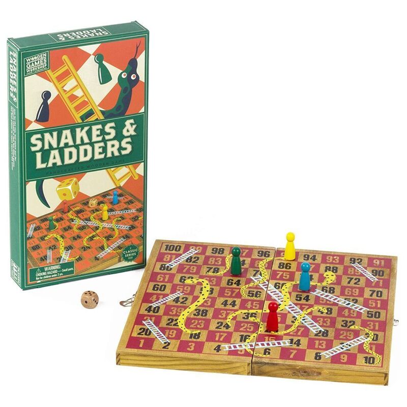 Profressor Puzzle Snakes & Ladders