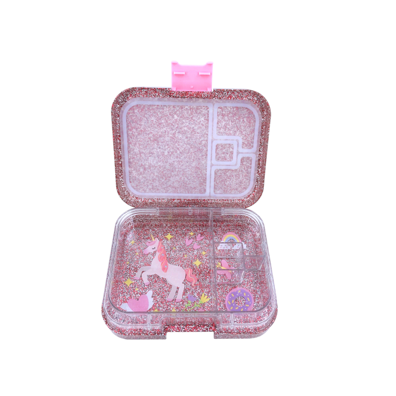 Tinywheel 4 Compartment Glitters Lunch Box