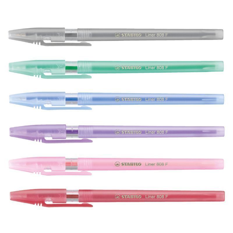 Stabilo Liner 808 Ball Point Pen 5+1 (Assortment - Includes 1)