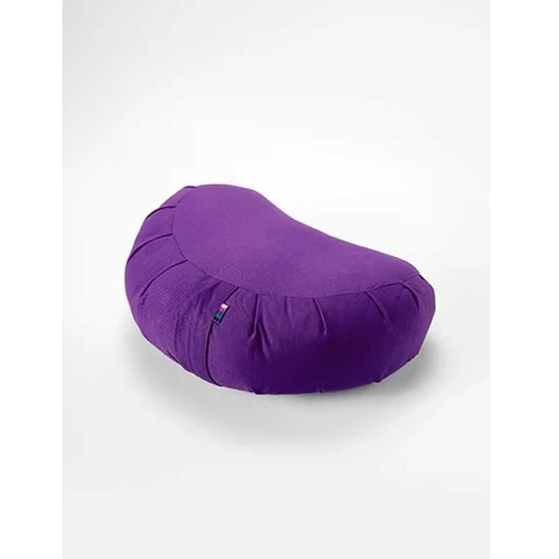 Yogamatters Crescent Meditation Cushion Purple