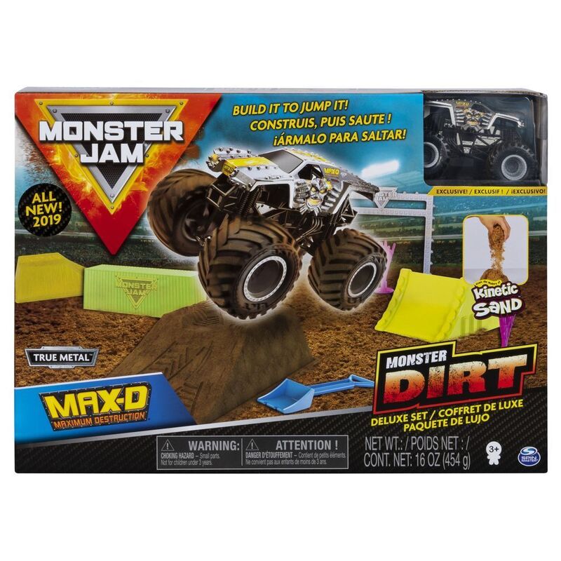 Monster Jam Kinetic 454 G Sand 1.64 Scale Die-Cast Truck Deluxe