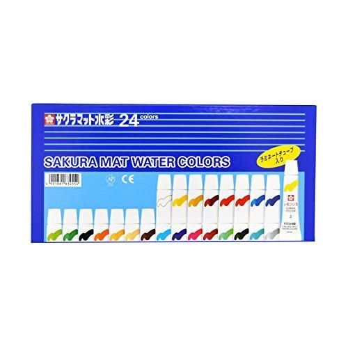 Mat Water Colors 5Ml In Laminated T Ube24 Color Set