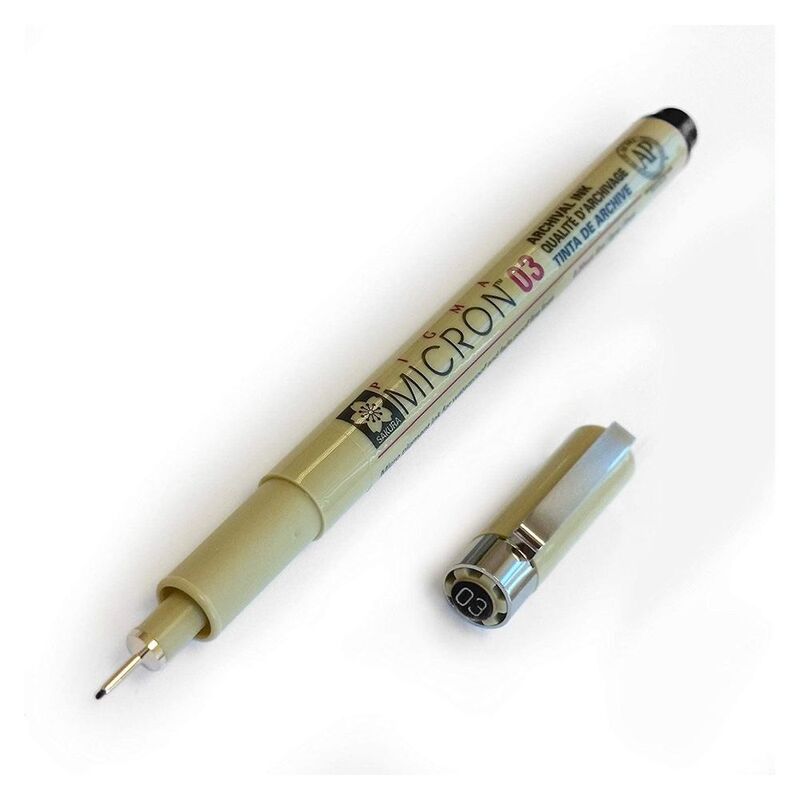 Pigma Micron Pen 03 Black