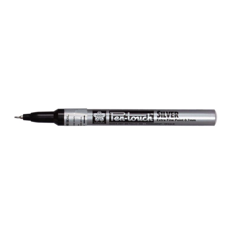 Pen Touch Marker Silver Extra Fine Point