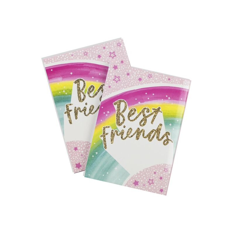A5 Notebook Set of Two Best Friends