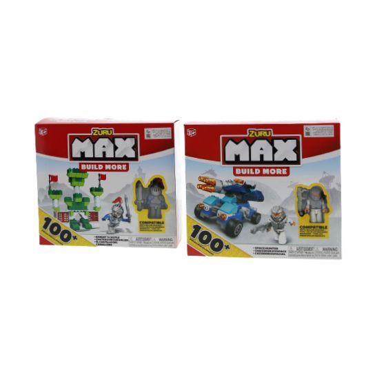 MAX BUILD MORE-CONSTRUCTION-Value Brick(100+) Color Box,Bulk (Assortment - Includes 1)